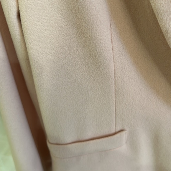 Louden Made in Canada Pink Wool & Cashmere jacket One button front Size 12 - Picture 4 of 10